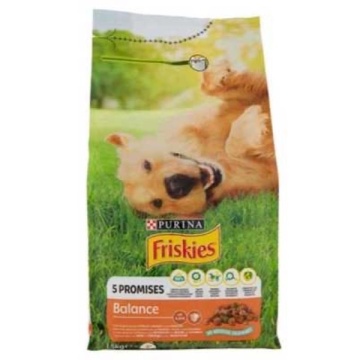 FRISKIES CROCHETE CAINE BALANCE PUI SI LEGUME 1.5 KG