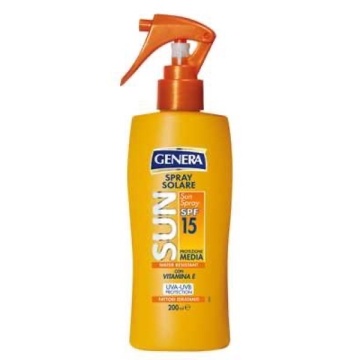 GENERA SUN SPRAY SOLAR SPF 15 200 ML