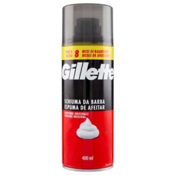 GILLETTE SPUMA RAS CLASICA 400 ML