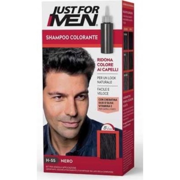JUST FOR MEN SAMPON NEGRU NATURAL 150 ML