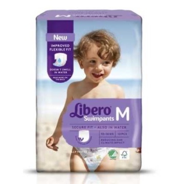 LIBERO SCUTECE PISCINA SWIM MARIME M 10-16 KG