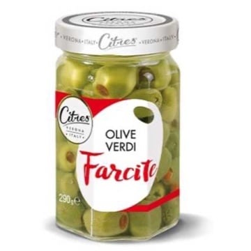 MASLINE VERZI UMPLUTE IN ULEI CITRES 290 GR