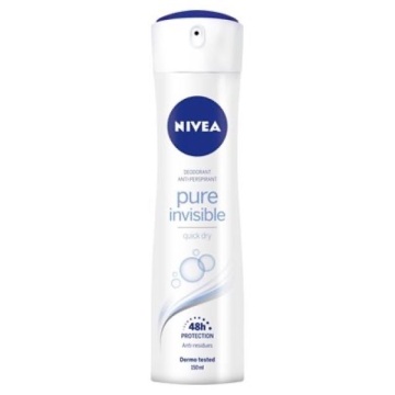 NIVEA DEO SPRAY PURE INVISIBLE