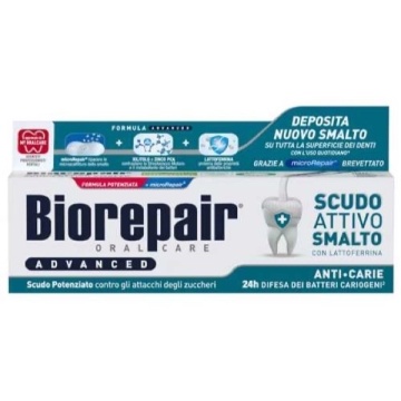 PASTĂ DE DINȚI BIOREPAIR ADVANCED SCUT ACTIV 75 ML