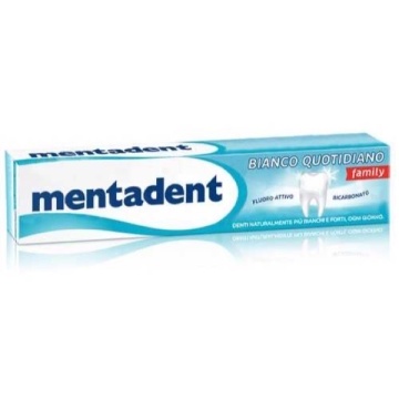 PASTA DINTI MENTADENT FAMILY ALB UTILIZARE ZILNICA 75 ML
