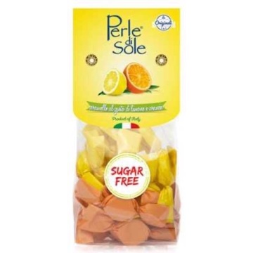 PERLE DI SOLE BOMBOANE FĂRĂ ZAHĂR CU CITRICE 100 G
