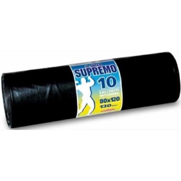 PETE SACI GUNOI INDUSTRIAL NEGRU NYLON 80X120 X10