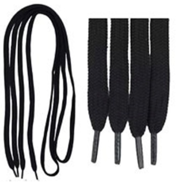 SIRETURI BOCANCI 130 CM NEGRU 2 PERECHI
