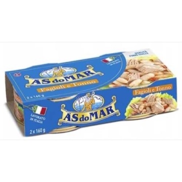 TON ASDOMAR CU FASOLE 2X160 GR