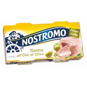 TON NOSTROMO IN ULEI DE MASLINE 2X140 GR