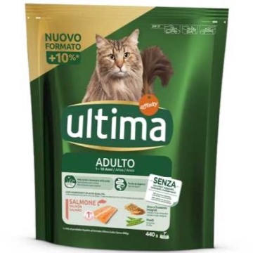 ULTIMA HRANA PISICA CROCANTE SOMON 440 GR