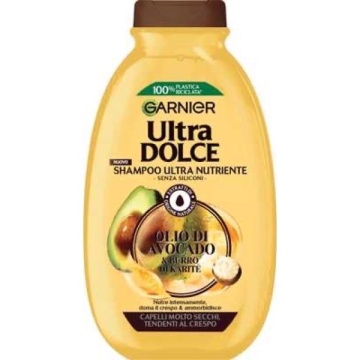 ULTRA DOLCE SAMPON AVOCADO SI UNT DE KARITE PENTRU PAR CRET 250 ML
