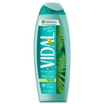 VIDAL GEL DE DUS WHITE MUSK 250 ML