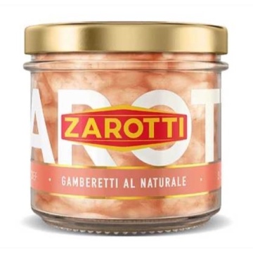 ZAROTTI CREVETI IN SARAMURA 110 GR