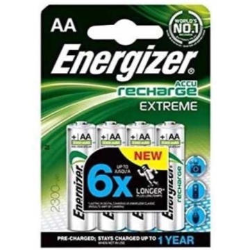 BATERII ENERGIZER AA REINCARCABILE 4 BUC