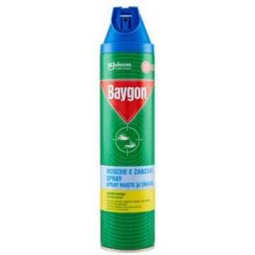 BAYGON SPRAY ALBASTRU MUSCE-TANTARI 400 ML