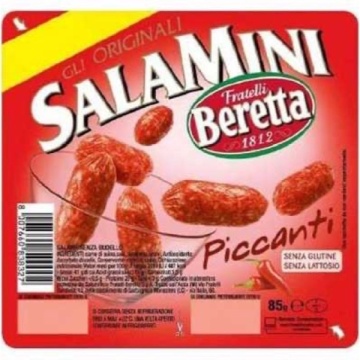 BERETTA SALAMINI PICANTI 85 GR - FARA FRIGIDER