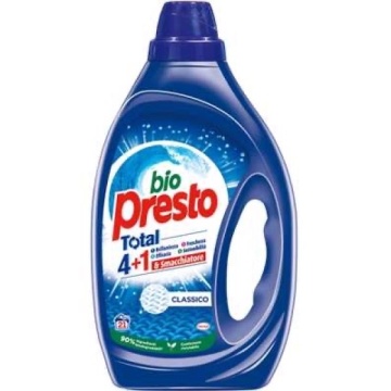 BIO PRESTO DETERGENT LICHID RUFE CLASIC 21 SPALARI