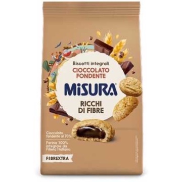 BISCUITI MISURA FIBRAEXTRA UMPLUTI CIOCOLATA 260 GR