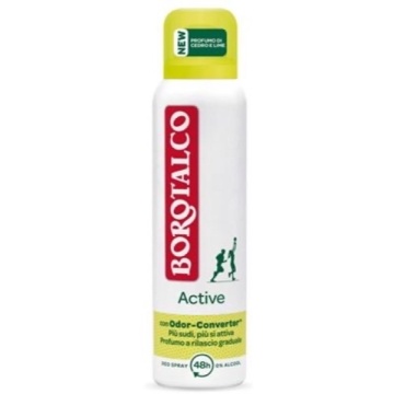 BOROTALCO DEODORANT SPRAY ACTIVE GALBEN 150 ML