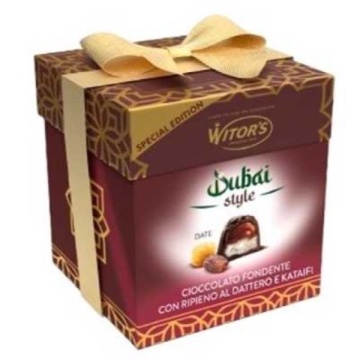 CIOCOLATA WITORS CUBOTTO DUBAI CURMALE 150 GR