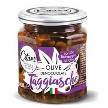 CITRES MASLINE TAGGIASCHE FARA SAMBURI IN ULEI 200 GR