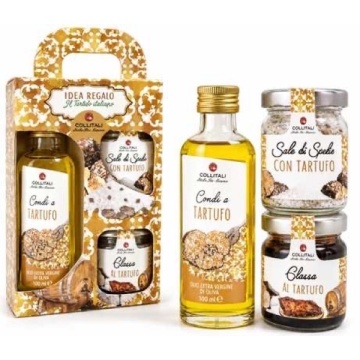 COLLITALI SET CADOU ULEI CU TRUFĂ 130 G + 100 ML