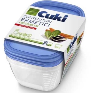 CUKI CASEROLE ERMETICE INALTE 4 PORTII X3