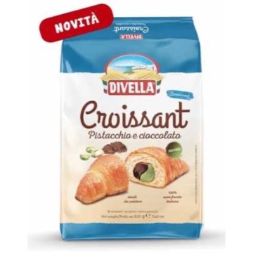DIVELLA CROISSANT FISTIC SI CIOCOLATA 210 GR
