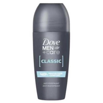 DOVE DEODORANT ROLL-ON MEN CLASSIC 50 ML