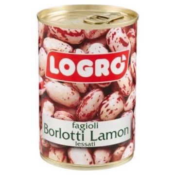 FASOLE LOGRO BORLOTTI LAMON 400 GR