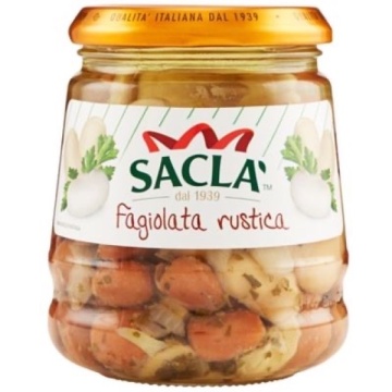 FASOLE RUSTICA CU CIUPERCI SACLA 290 GR