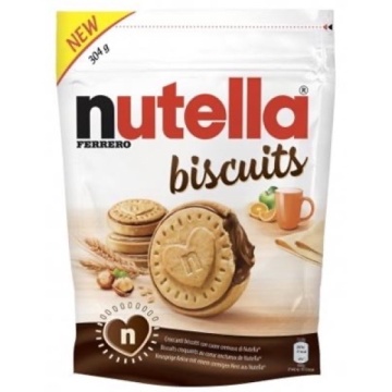 FERRERO NUTELLA SNACK BISCUITS 304 GR