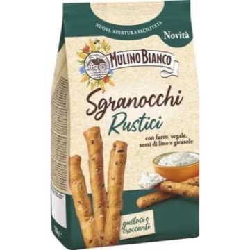GRISINE MULINO BIANCO SGRANOCCHI RUSTIC 200 GR