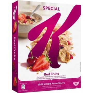 KELLOGGS EXTRA FRUCTE ROSII 290 GR