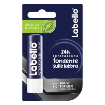 LABELLO BALSAM BUZE PENTRU BARBATI ALBASTRU SPF 15