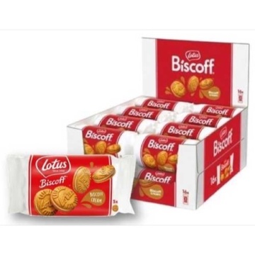 LOTUS BISCOFF BISCUITI CU CREMA 5 BUC MINI