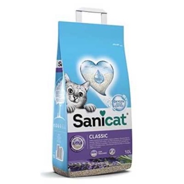 NISIP PENTRU PISICI SANICAT PLUS PARFUMAT 10 L