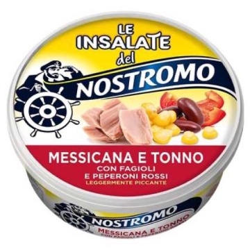 NOSTROMO SALATE MEXICANA TON FASOLE ARDEI 190 GR