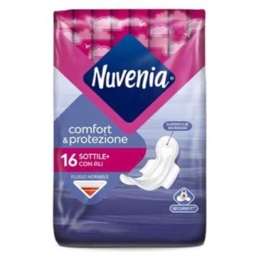 NUVENIA ABSORBANTE SUBTIRI NORMAL CU ARIPIOARE