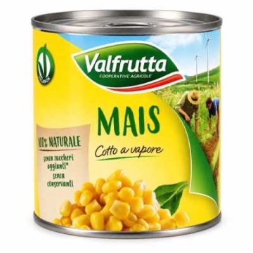 PORUMB VALFRUTTA CONSERVA 326 GR