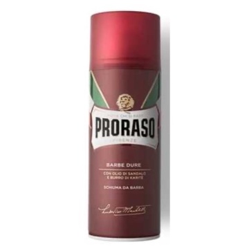 PRORASO SPUMA RAS BARBA DURA 400 ML