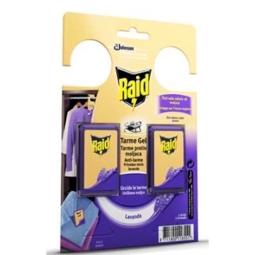 RAID ANTIMOLII GEL LAVANDA 2 BUC