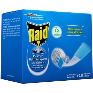 RAID APARAT PRIZA BOX BAZA + 10 PLACUTE