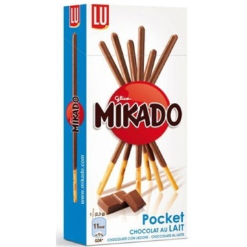 SAIWA BISCUITI MIKADO CIOCOLATA LAPTE 39 GR