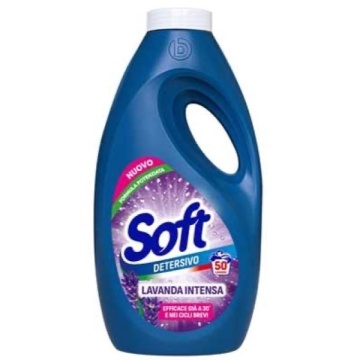 SOFT DETERGENT LICHID LAVANDA 45/50 SPALARI 2.25 L