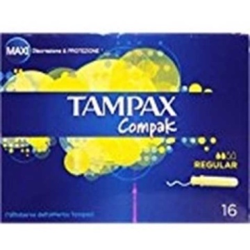 TAMPAX ABSORBANTE COMPAK REGULAR