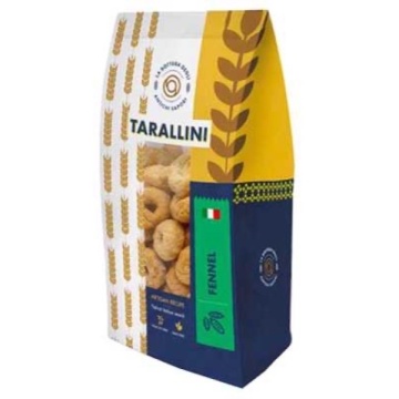 TARALLI BIELLEBI FENICUL 250 GR