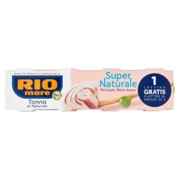 TON RIO MARE SUPER NATURAL 3+1X56 GR
