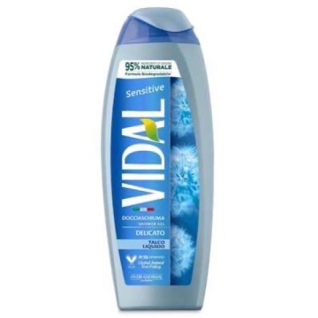 VIDAL GEL DE DUS TALC SENSITIVE 250 ML